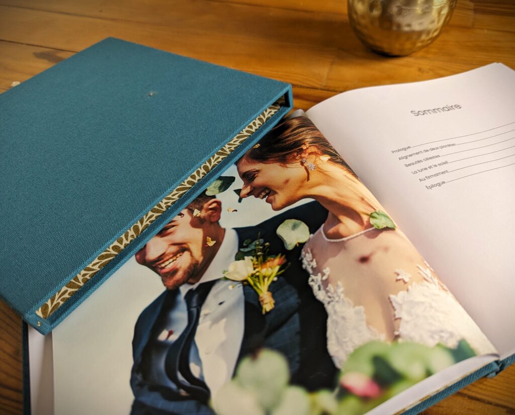 Livre et journal de mariage